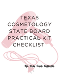 State Board Practical Items Checklist