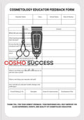 Cosmetology Educator Feedback Form