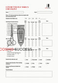 Cosmetologist Skills Checklist