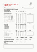 Cosmetologist Skills Checklist