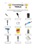 Student Hair Tools Worksheet